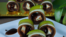 Maki poire-chocolat traditionnel