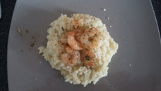 Risotto crevettes