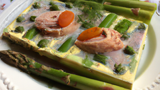 Terrine de truite aux asperges