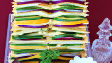 Mille-feuilles de légumes