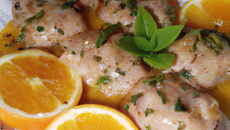 Pilons de poulet à l'orange