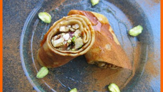 Nems de crêpes aux mendiants