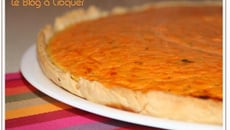 Tarte au cantal vieux et à la courge butternut