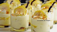 Tiramisu aux poires flambées à la liqueur de poires Williams et spéculoos