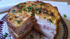 Cake à la mozzarella et thon