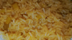 Riz à la pointe de Curry