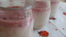 Yaourts aux fraises