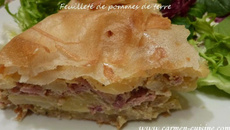 Feuilleté de pommes de terre