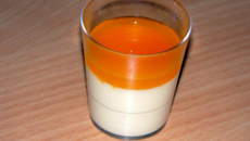 Panna cotta à la crème fleurette