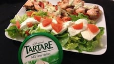 Salade de saumon au Tartare