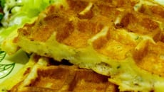 Gaufre tartiflette