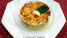 Parmentier crémeux à l'ail et à la morue