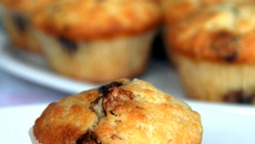 Muffins au chocolat noisette