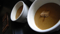 Cœurs coulants choco-café