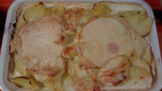 Tartiflette généreuse à la crème entière