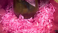 Confiture raisin blanc pomme vanille