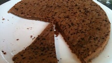 Gâteau au chocolat en poudre