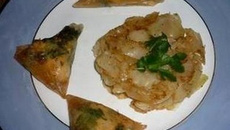 Briouate de poulet au citron confit