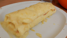 Gâteau roulé au citron