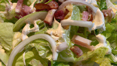 Salade au lard