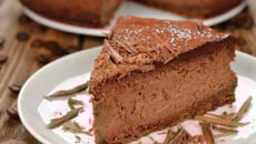 Cheesecake au chocolat et philadelphia