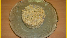 Blésotto au poulet et champignons