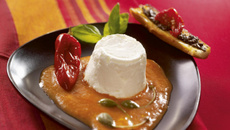 Faisselle en en gaspacho