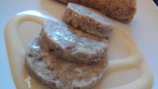 Boudin blanc à la confiture