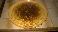 Galette de légumes variés