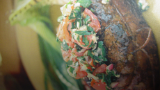 Tournedos de bœuf aux légumes crus