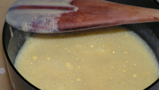 Crème anglaise délicieuse