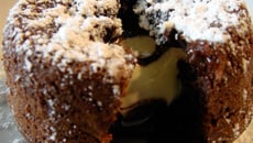 Moelleux au chocolat et son cœur au chocolat blanc