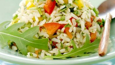 Salade de riz végétarienne