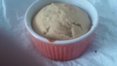 Fondant à la compote de pomme