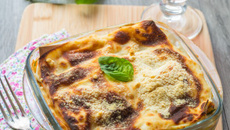 Lasagnes carottes, aubergines et courgettes