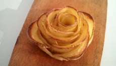 Roses feuilletées aux pommes de terre