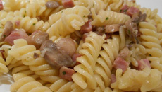 Torsades aux champignons