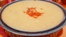 Crème indienne à la mangue