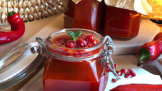 Confiture de poivron rouge