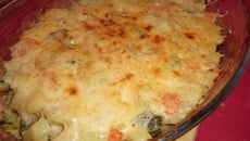 Gratin aux quatre légumes