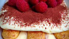 Tiramisu aux framboises maison