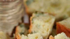 Cake au persil et aux ravioles de Romans