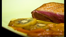 Magret de canard à l'exotique