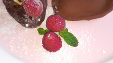 Délice de chocolat au cœur fruité