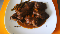 Lapin au cacao de ma mère