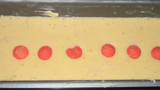 Cake à la fraise Tagada