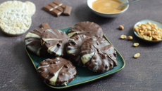 Galettes de riz façon snickers