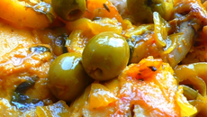 Tajine de poulet aux citrons