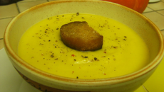 Soupe au potiron simple