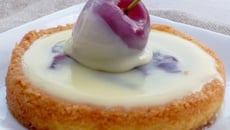 Tartelettes aux cerises et chocolat blanc